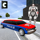 Police Limo Robot Transform APK