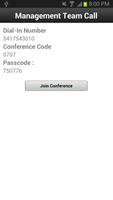 برنامه‌نما ConferenceIn - Join Meetings w عکس از صفحه