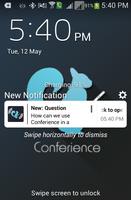 Conferience Notifications poster