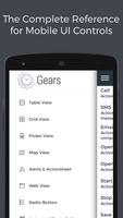 Gears – Mobile UI Reference Plakat