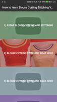 How to Learn Blouse Cutting Stitching Design VIDEO Affiche