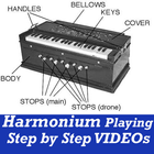 How to Learn Play Easy Harmonium VIDEO App icon