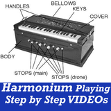 How to Learn Play Easy Harmonium VIDEO App icon