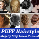 PUFF Hairstyle Step by Step VIDEO App Girls Women APK
