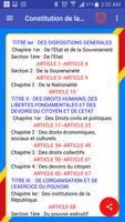 Constitution De La RDC ảnh chụp màn hình 2
