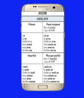 tableau de conjugaison francais постер