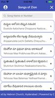 Songs of Zion Telugu imagem de tela 1