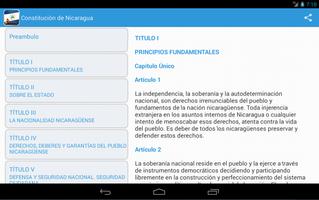 Constitución de Nicaragua screenshot 3