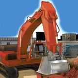 Construction Crane 3D Sim icône