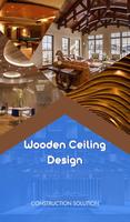 Wooden Ceiling Design Poster