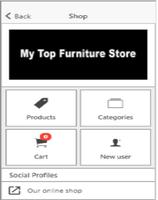 My Top Furniture Store capture d'écran 1