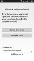 Conseal Email পোস্টার