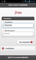 Suivi Conso Free Mobile الملصق