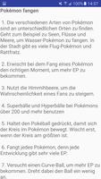 Guide for Pokemon Go capture d'écran 1