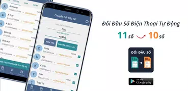 Đổi Đầu Số - Doi Dau So - Cập Nhật Danh Bạ