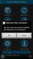 Backup My Contacts 截圖 2