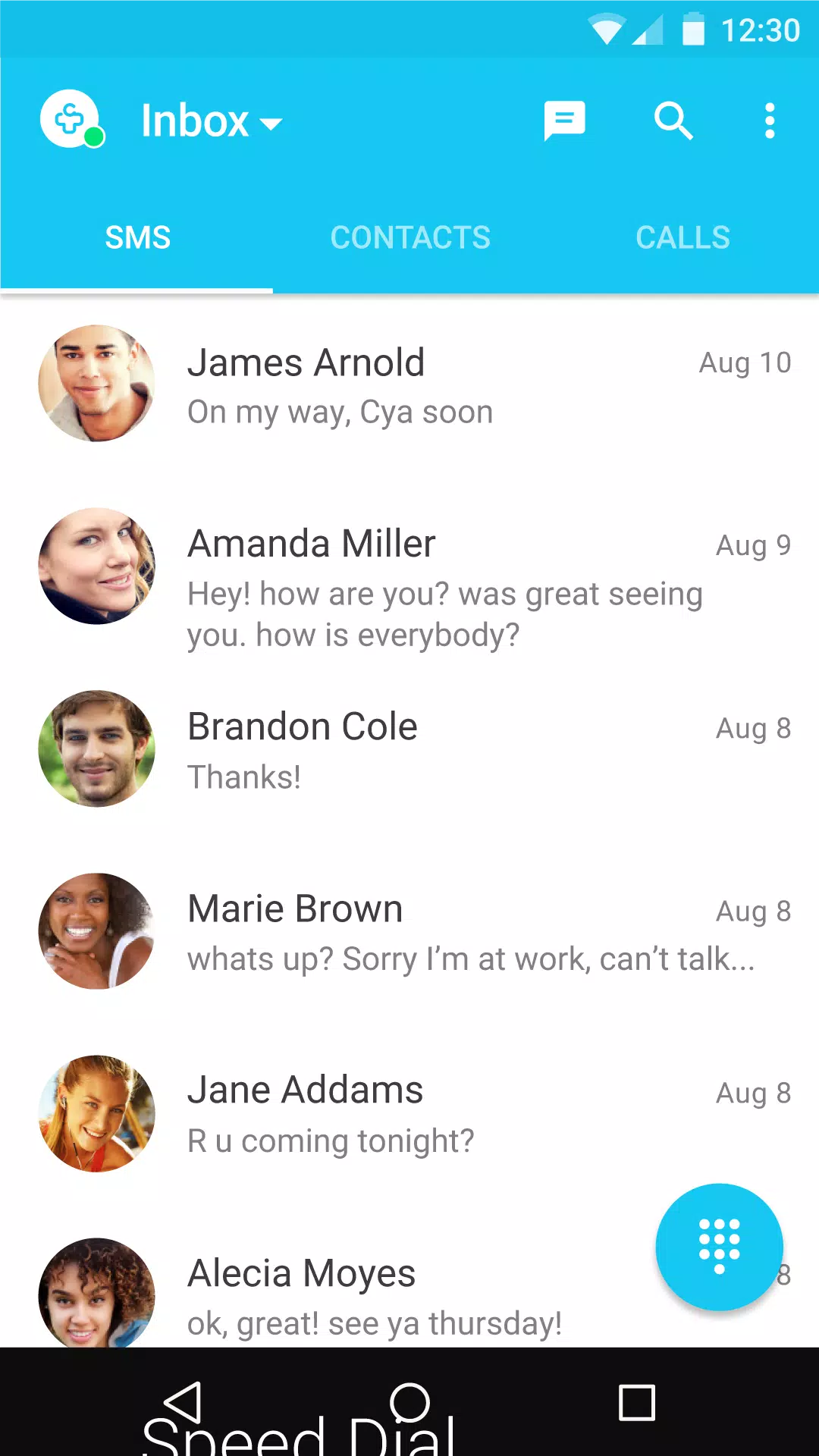 Messages: SMS & Text Messaging for Android - Download