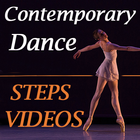 Contemporary Dance Steps Learning Videos App ícone