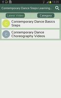 Contemporary Dance Steps Learning Videos App imagem de tela 2