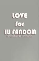love for IU(아이유) fandom Affiche