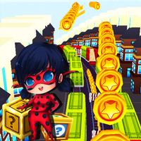 Chibi Ladybug Girl Adventure syot layar 1