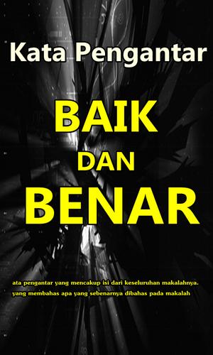 Contoh Kata Pengantar Yang Baik Dan Benar Para Android Apk Baixar