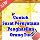 Contoh Surat Pernyataan Penghasilan APK