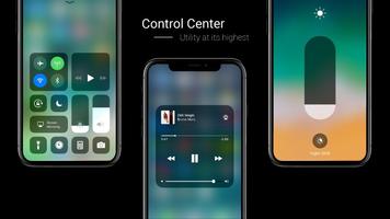 New iOS 11 Control Center - iPhone Center captura de pantalla 1