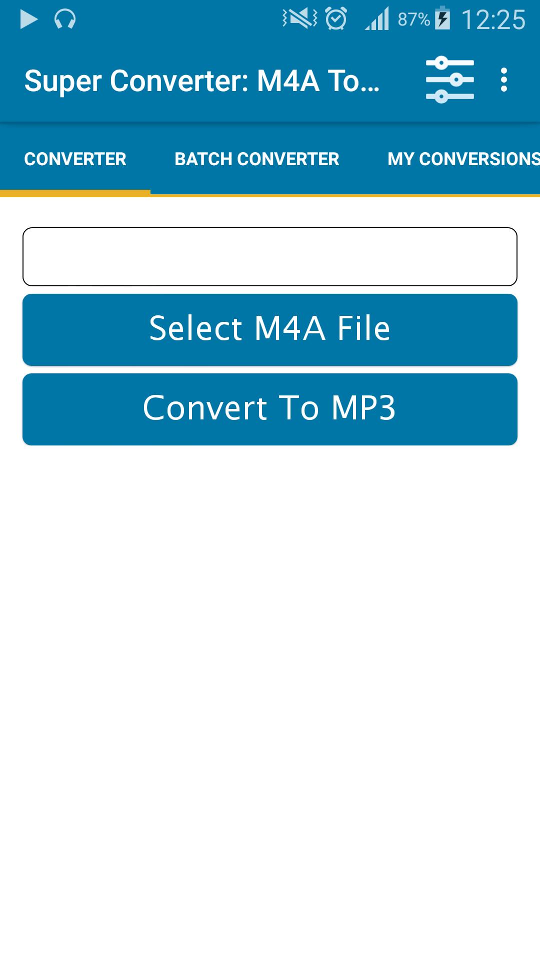 Super Converter : M4A To MP3 for Android - APK Download