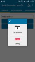 Super Converter : M4A To MP3 capture d'écran 2