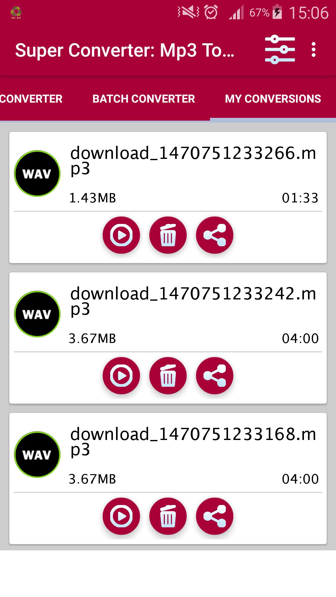 Super Converter : MP3 To WAV for Android - APK Download