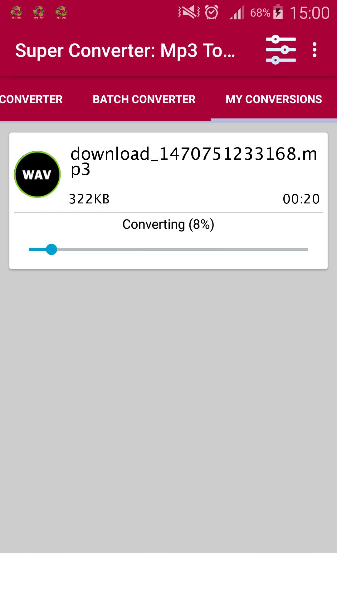 Super Converter : MP3 To WAV for Android - APK Download