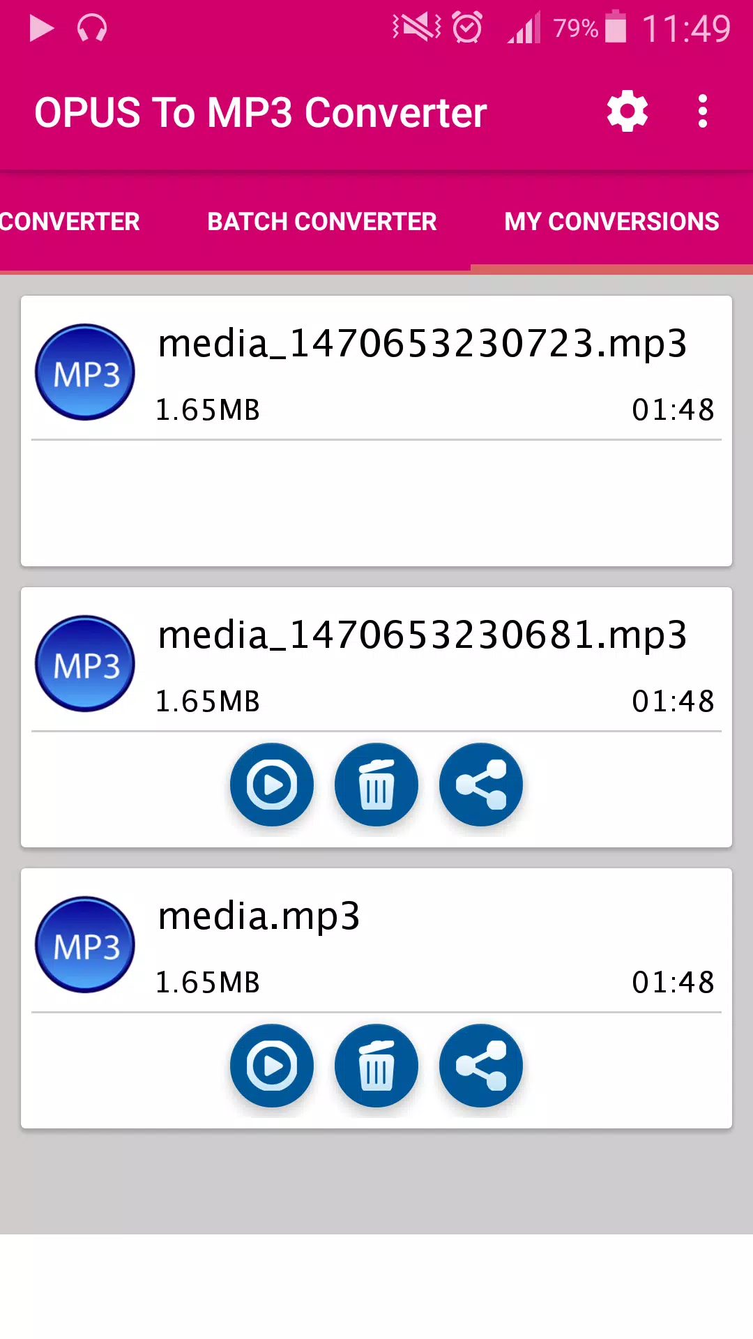 Descarga de APK de Super Converter : OPUS To MP3 para Android