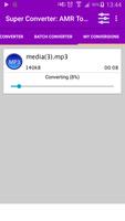 Super Converter : AMR To MP3 ภาพหน้าจอ 3