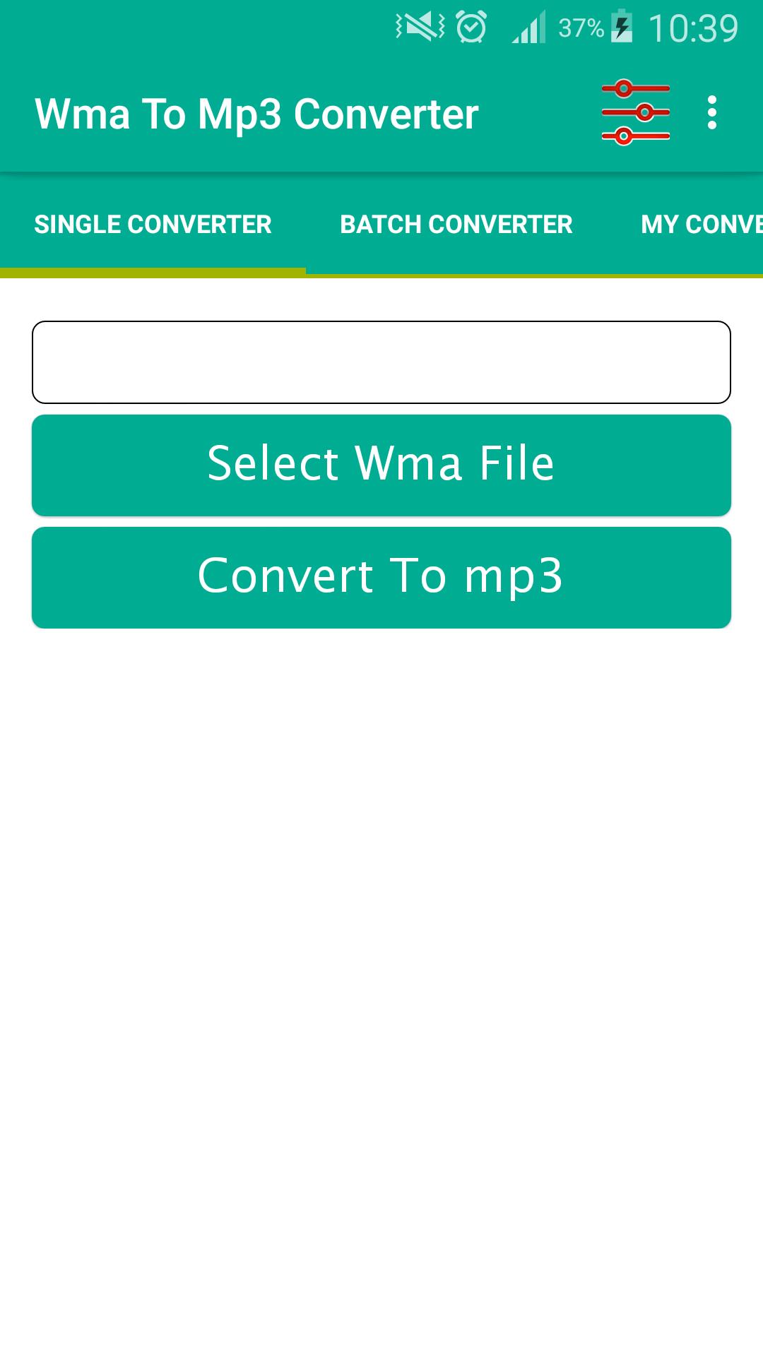 Super Converter : WMA To MP3 APK pour Android Télécharger