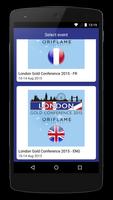 Oriflame London Gold 2015 plakat