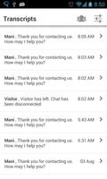 Live Chat Support Mobile App capture d'écran 1