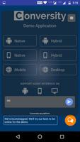 Conversity Live Chat SDK Demo স্ক্রিনশট 1