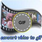 convert video to gif maker icône