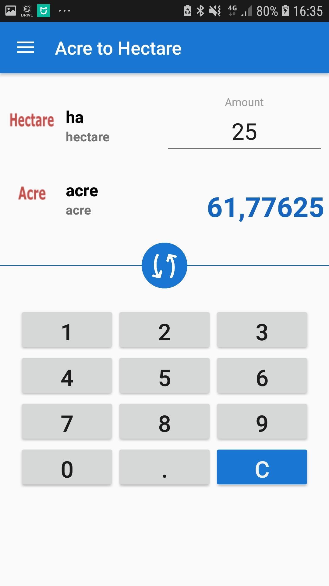 hectare to acre converter for Android - APK Download