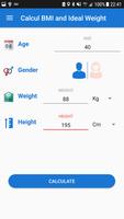 BMI and Ideal Weight Calculator screenshot 1