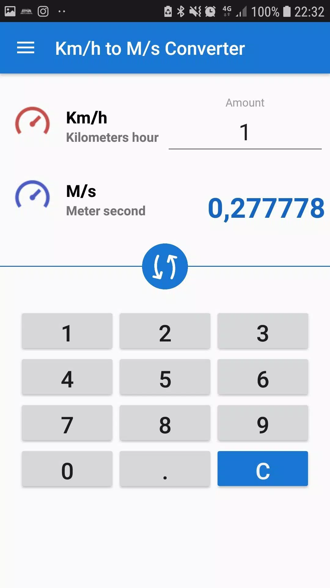 Km/h to M/s APK for Android Download