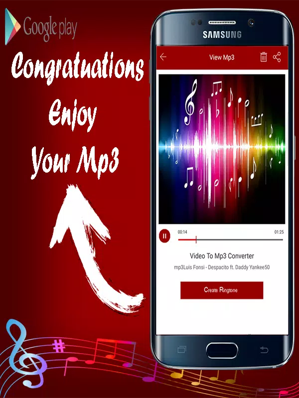 Convertir Vidéo en MP3 - MP4 Audio Convertisseur APK pour Android  Télécharger