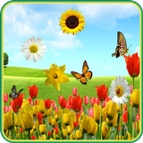 Spring Flowers Live Wallpaper आइकन