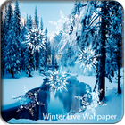 Winter Snowfall Live Wallpaper ไอคอน