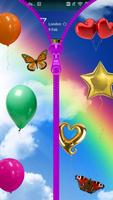 Balloons lock screen Poster