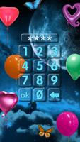 Balloons lock screen captura de pantalla 1