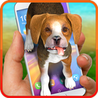 Animated dog beagle icon