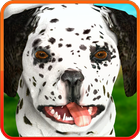 Animated dog dalmatian ไอคอน