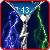 Electric prank lock zipper Zeichen